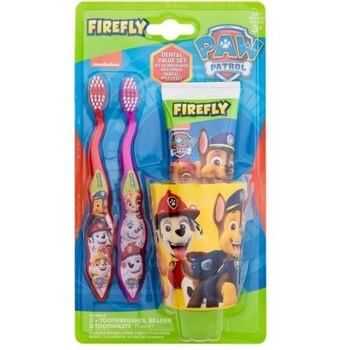 Nickelodeon Paw Patrol Dental Value Set комплект: четка за зъби 2 бр + паста за зъби 75 мл + чаша 1 бр