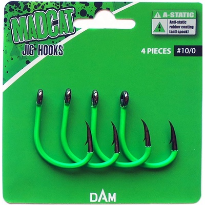 DAM MADCAT sumcové háčky JIG Hooks vel.6 5ks