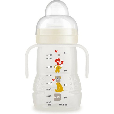 MAM hrnček trainer 220 ml bielá