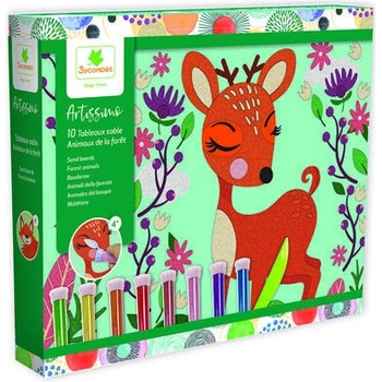 D´arpeje ARTISSIMO pieskovanie glitrové Lesné zvieratá