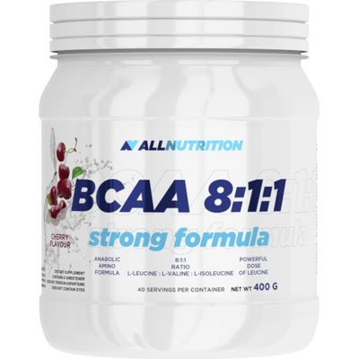 ALLNUTRITION BCAA 8: 1: 1 Strong Formula [400 грама] Ягода