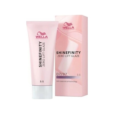 Wella Professionals Shinefinity Glaze 07/97 Mocha Beige Barva vlasů Unisex Šedá 60 ml
