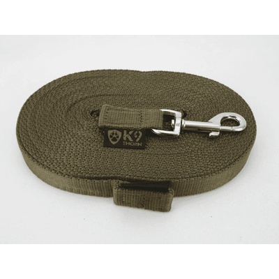 K9 Thorn Каишка с карабинер 20 мм/10 м, маслина (0005/16.OLV)