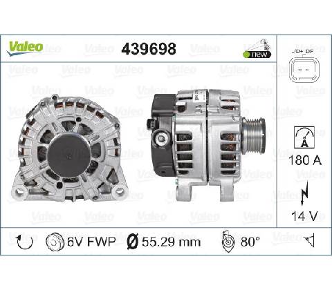 Alternátor VALEO 439698