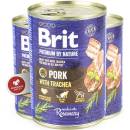 Brit Premium by Nature Pork with Trachea 6 x 400 g