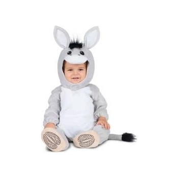 My Other Me Маскировъчен костюм за бебета My Other Me Бял Сив Магаре (4 Части) Размер 12-24 месеца