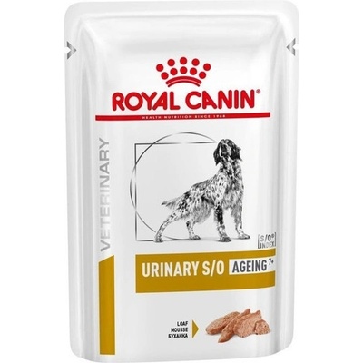 Royal Canin Veterinary Health Nutrition Dog Urinary S/O Age Loaf 48 x 85 g