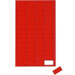 MAUL Магнитни табелки maul, правоъгълни, червени, 56 броя (6531425)
