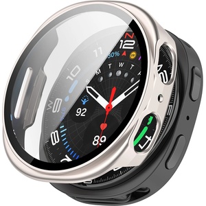Techsuit Протектор за Samsung Galaxy Watch8 44mm - Defense360 Pro + Скрийн протектор - Pearl