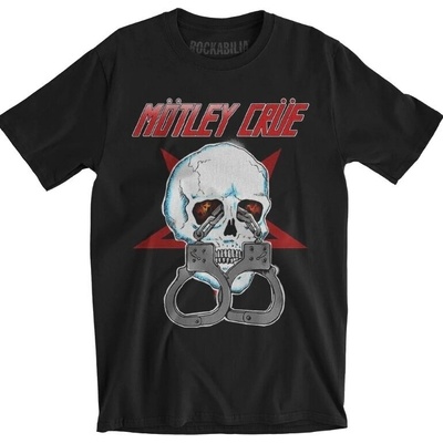 Mötley Crüe Skull Cuffs 2 Black L Риза (MOTTEE36MB03)
