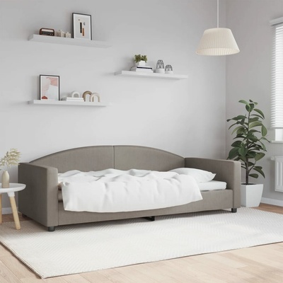 vidaXL Válenda taupe textil