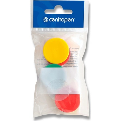 Centropen magnety průměr 30 mm barevný mix 6 ks – Zbozi.Blesk.cz