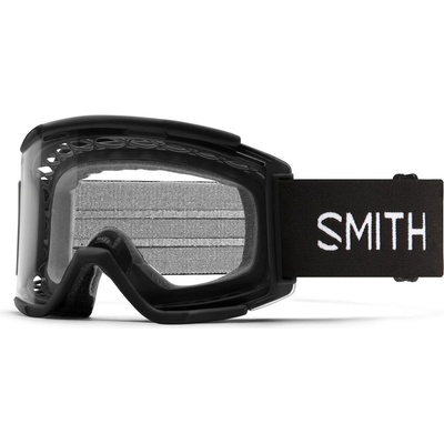 SMITH Маска Smith Squad XL MTB Cat. 0 (VLT 90%) Goggles - Black / Clear Antifog - размер One Size (205-4845-0111)