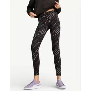 PUMA Essentials+ Animal All Over Print Leggings Black - magazinko