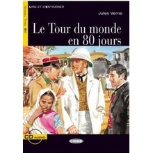 LE TOUR DE MONDE EN 80 JOURS + CD - Black Cat Readers FRA Lev...