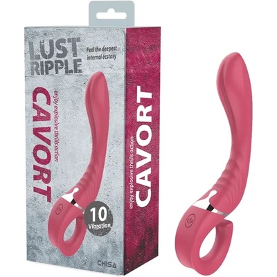 G-SPOT вибратор, 10 стимулиращи режима, 18, 4см. - Lust Ripple Cavort (CHISA00341)