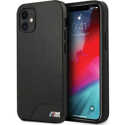 BMW Калъф BMW M Collection Hard Case Smooth PU за iPhone 12 Mini , Черен (3700740486047)