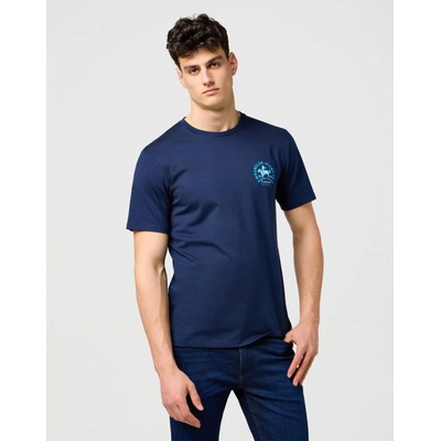 Wrangler pánské triko Small Graphic Tee 112371471 Navy