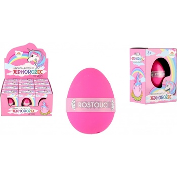 Teddies Vajcia liahnuce a rastúce jednorožec 6cm v krabičke 7,5,5