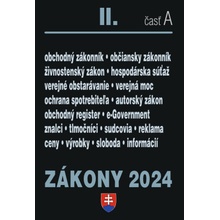 Zákony 2024 II/A - Obchodné a občianske právo - Poradca s.r.o.