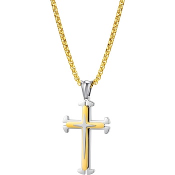 HARAHU Колие nc-22863 - Сребърен / Златен kp22863 (nc-22863)