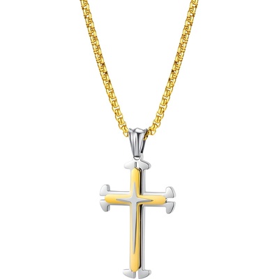 HARAHU Колие nc-22863 - Сребърен / Златен kp22863 (nc-22863)