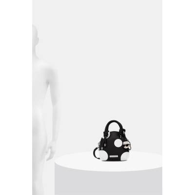 KARL LAGERFELD чанта crossbody дамска от имитация на кожа IKON (B3W30121)