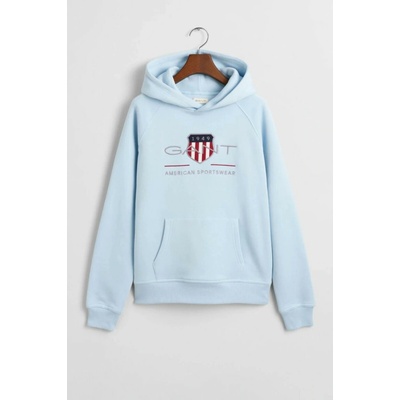 Gant Archive Shield Hoodie Fresh Blue
