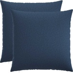 vidaXL Калъфка за възглавница 2 бр. HEERLEN Синьо 70 x 70 cm Текстил (913175)
