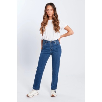 Be You Дънки Be You Women's BeYou Mom Straight Leg Jeans - Mid Wash