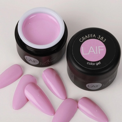 Laif Barevný Uv Led gel růžový CB 383 graffa 6 ml
