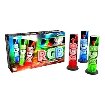 Fontána Colour and crackling 3 ks