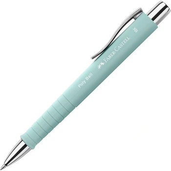 Faber-Castell Химикалка Poly Ball, XB, карибскосиня (1005120710)