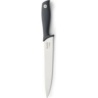 Brabantia Нож за месо Brabantia Tasty+ 1001164, 20 см, Закалена стомана, Устойчив на надраскване и корозия, Тъмносив (1001164)