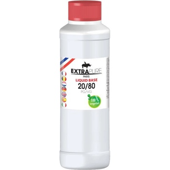 DeeVape by EXTRAPURE Booster PG20/VG80 0mg 500ml