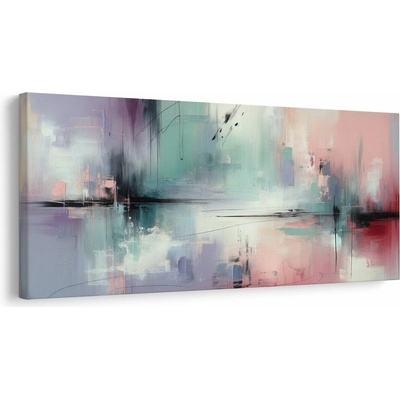 Obraz moderní barevná abstrakce - 100x50