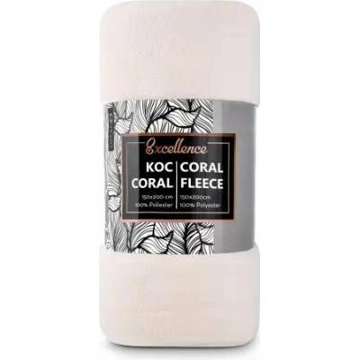 CARBOTEX Supersoft fleecová deka CORAL béžová