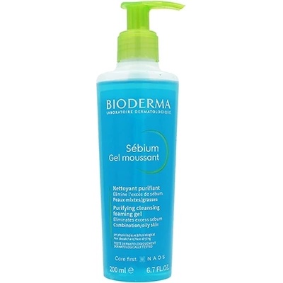 BIODERMA Sébium почистващ гел за мазна и комбинирана кожа 200 мл
