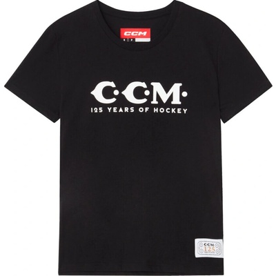 CCM 125 Anniversary SS Tee Black