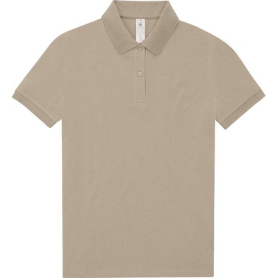 B&C My Polo 180 /women Dámske piqué polo hnedá mastic