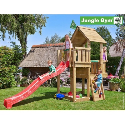 Jungle Gym Cubby Firemans pole