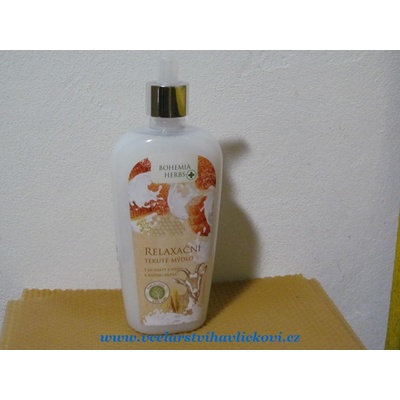 Bohemia Herbs Med a Kozí mléko krémové tekuté mýdlo 300 ml
