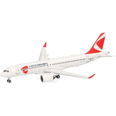 Herpa Airbus A220 300 BD 500 1A11 CSA Czech Airlines 2019 Colors 1:400