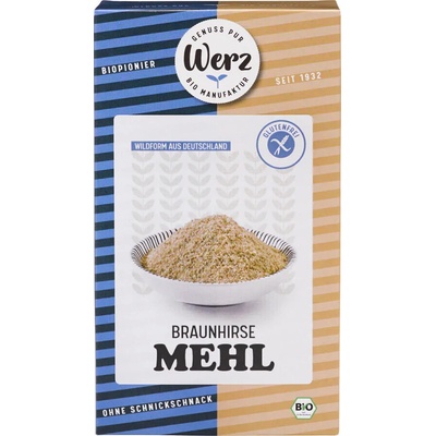 Werz mouka z hnědého prosa bez lepku bio 1 kg
