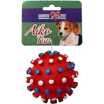 Cobbys pet aiko fun Míč s bodlinami gumová 8,5 cm