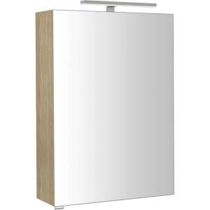 SAPHO Riwa - Огледален шкаф с LED осветление 50x70x17 см, явор „Бардини RIW050-0013 (RIW050-0013)