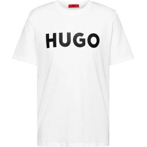Hugo Тениска Hugo Dulivio T Shirt - White/Black 120