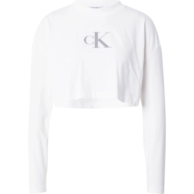 Calvin Klein Jeans Тениска бяло, размер S