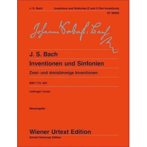 Inventions And Sinfonias BWV 772-801 (2007)