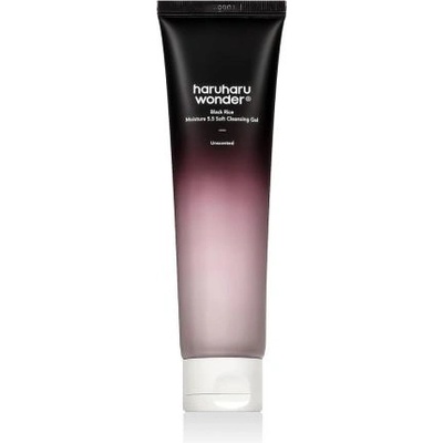 haruharu wonder Black Rice Moisture 5.5 Soft Cleansing Gel Unscented нежен почистващ гел за лице за чувствителна кожа 100 ml унисекс